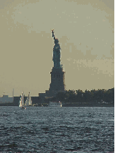 Pictures of The Statue of Liberty and Yacht Club New York City Photos of New York City Pictures of NYC images of New York Photos of NYC Pictures of New York City phototours