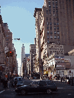 Center right picture was taken from Canal Street looking down Broadway with the Woolworth Building in the far distance.