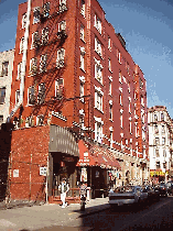 Center right picture is uptown on Mulberry Street. You'll see the influence of Chinatown everywhere. 