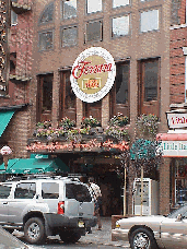 Top left picture is Ferrara in Little Italy.  As the sign says they've been around since 1892, must be doing it right!