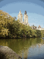 Top left picture was taken at "The Lake" in Central Park.