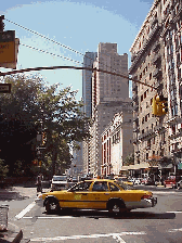 Center right picture is Central Park West looking towards Columbus Circle - which is very close to Tavern on the Green.