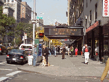 Bottom right is The Beacon Theater on Broadway.  The Allman Brothers and Kenny Rogers are a few of the famous people that have performed here.