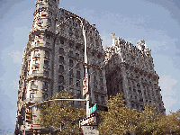 Top right is the Ansonia Building on Broadway, where the Divine Bette Midler got her start.