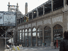 The island doesn't get any bigger so you'll see things like a grocery store in the base of the Queensboro Bridge (picture to the right).