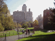 Center right is a picture taken beside the Metropolitan Museum of Art and the outside of the Egyptian Wing where the windows overlook the park and views of the city. (this room and view are worth a trip to the Metropolitan Museum to see).