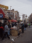 Top left picture you see sidewalk sales on Canal Street.