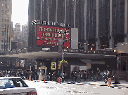 Bottom right picture is another shot of Madison Square Garden.  Sports fans often spot their favorite players outside.