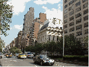 Center right is a picture taken on Park Avenue on the Upper East Side of Manhattan.