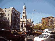 Bottom right picture is Father Demo Square in Greenwich Village.  You'll find pizza shops, bakeries and many great stores here.