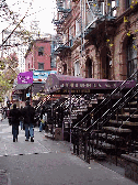 Center right picture you see another one of the stores on St. Mark's Place. You'll find stores, restaurants and clubs in the basements of many of the buildings in the East Village.