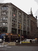 Center right picture is The Saloon Restaurant which is located across the street from the Lincoln Center.  You see a Statue of Liberty look alike on the rooftop.