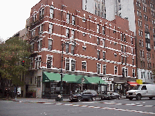 Center right photo is a shot of a corner store on Columbus Avenue.