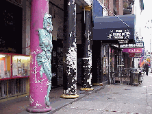 Top left picture is Terra Blues where you'll hear some of the best blues in the world right here on Bleecker Street. You'll notice the Bitter End is next door.  The Bitter End has been living up to its high groove reputation since the days of Bob Dylan.