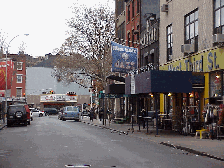 Top right you see Elbow Room on Bleecker.  You might rub elbows with some stars in this Bleecker Street club.