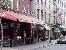 Top right photo you see the Olive Tree Caf on MacDougal Street.