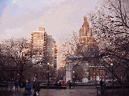 Center right picture you see the arches of Washington Square Park.