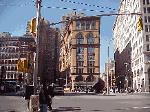 Top right picture is another shot of Astor Place.  To the right is a K-Mart store.  For years this area of town didn't have a large discount department store.  The opening didn't make the wealthy people of the area too happy, but they shop here too!