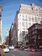 Center right picture you see 7th Avenue near Madison Square Garden.