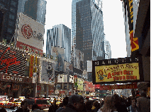 Center right picture is another look at Broadway and Times Square.  The sign business is booming here!