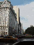 Center right picture is one of the most elegant hotels in New York City, the Plaza Hotel.  It's been home to Michael Douglas' celebrity wedding recently.