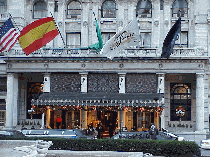 You never know who you might see getting out of a limo in front of the Plaza Hotel, we hope it's you!  To the right is a picture of the Plaza Hotel.