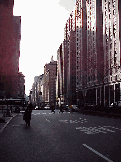 This picture was taken very close to the Met Life Building and Grand Central Station looking south.  The side streets are lined with beautiful townhouses and nice restaurants.