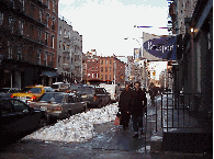 Center right picture you see shoppers on West Broadway in Soho.