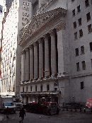 Of the many ways to tour NYC, walking is the only way to really get the feel of city life. Top left is the New York Stock Exchange.