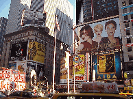 If all of this isn't enough to entertain you, then just look up...the signs in Times Square are some of the best ads in the world.