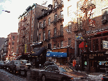 Bottom right picture is Bleecker Street and a line of nightclubs where some of the most famous musicians in the world have played.