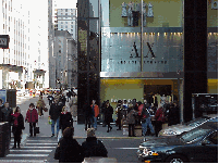 Bottom right picture you see the Armani Exchange Store on 5th Avenue.  You'll see the most beautiful clothes and jewelry in the world on Fifth Avenue.