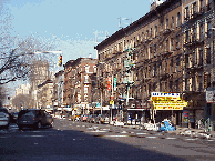 Go further uptown on the West Side and you see streets with famous names like Duke Ellington Boulevard, pictured to the right.