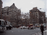 Center right picture is 72nd Street and Broadway.  To the left you see the Ansonia Building.  This is one of the prettiest buildings on the Upper West Side offering great views.