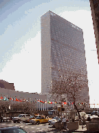 Top left picture you see the United Nations on First Avenue.  Everybody that's anybody is on 1st Avenue of Manhattan's East Side.  You could say this is one of the most international sections of any city in the world.