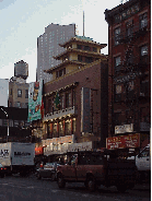 Center right picture you see some of the pretty Chinese architecture of Chinatown.