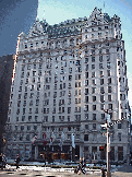 Top left picture is the Plaza Hotel.  This is  one of the most beautiful hotels in NYC offering great views of Central Park.