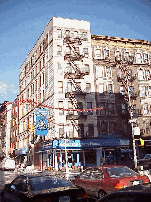 Top left picture you see one of the beautiful old buildings of Little Italy.