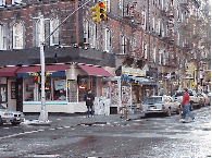 Bottom right picture you see a corner of Bleecker Street.  Bleecker Street is lined with clubs and restaurants.  You could party for weeks on this one street.