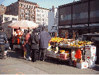 Bottom right picture you see a fruit vendor on Canal Street.  Don't forget to ask for a bargain.  Nothing is really as it's priced - which is part of the fun. 