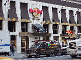 Top right you see the Hard Rock Caf on 57th Street.  57th is known for great shopping and art galleries.