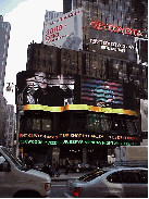 Everything is up to the second in Times Square too!  Bottom right picture you see the ABC studio in Times Square which is one of the places you can read and watch the news from around the world as it happens.