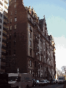 Bottom right picture you see the Dakota at Central Park West.  If you walk across the street into Central Park you will see Strawberry Fields.