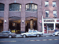 Center right picture you see a modern building near South Street Seaport .  This site was this countries' first underground electric plant central station system.  The site was opened in 1882 according to plans executed and conceived by Thomas Edison.