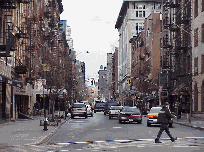 Top left picture you see Bleecker Street which is lined with famous clubs where most of the famous rock and rollers have played through the years.