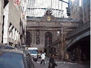 Top left photo you see Grand Central Station which is located on East 42nd Street.  As you might guess this is a busy place.