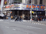 Center right picture you see Radio City Music Hall.  Need we really say more than Rockettes?