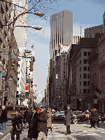 Top right picture you see Fifth Avenue.  This is ideal for the shopping that women have to do. In the far distance on the right you see Trump Tower.