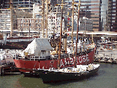 Top left photo you see the Ambrose.  This is one of the historical ships that make up the South Street Seaport Museum.