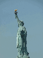 Top left picture - The Statue of Liberty.  You'll want to take a trip out to visit this sight on a pretty day with good visibility.